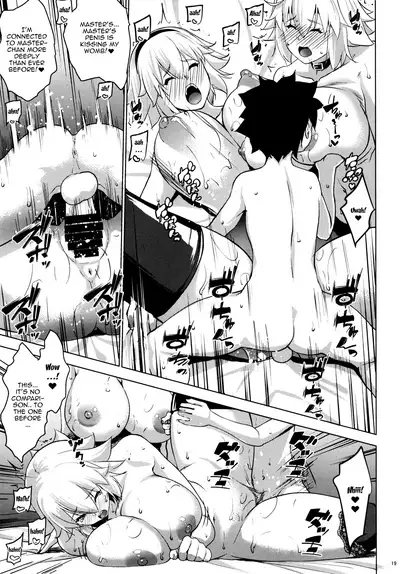 [Nanatsu no Kagiana (Nanakagi Satoshi)] Obedient Servant Jeanne x Jeanne (Fate/Grand Order) [English] [Doujins.com] [Digital]