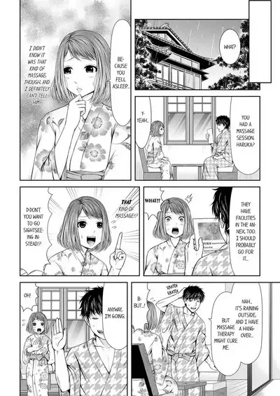 [Icelatte] Seitraishi ni Jirasare Tsuzuketa Tsuma ~Otto ni wa Ienai Nureiki Massage 1-3 | A Wife who Gets Teased Continually by a Masseur ー A Massage that Makes Me Cum Behind My Husband’s Back 1-3 [English]