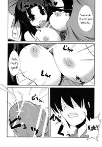 (Reitaisai 9) [Daiginjou Masshigura (Doburocky)] Okuu-chan no Oppai wo Funifuni Hon | The Book of Fondling Okuu-chan's Breasts (Touhou Project) [English] [Rinruririn]
