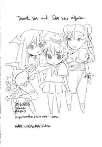 (C80) [Sarurururu (Doru Riheko)] Kaku G Sou Vol. 1 (Street Fighter, Darkstalkers)