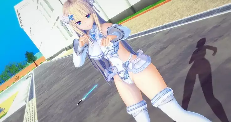 Pure White Fighting Princess Luminaria Collection First Episode