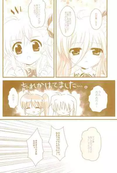 (C89) [Ameiro (Nanashiki)] Love Life -NanoFei nano Sairoku-shuu 3- (Mahou Shoujo Lyrical Nanoha)