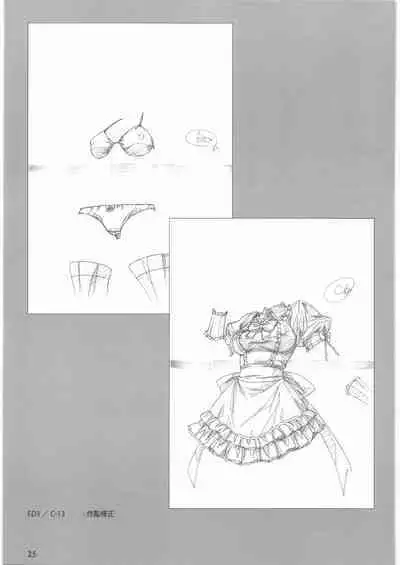 Queen's Blade Gyokuza o Tsugumono Ending Gengashuu