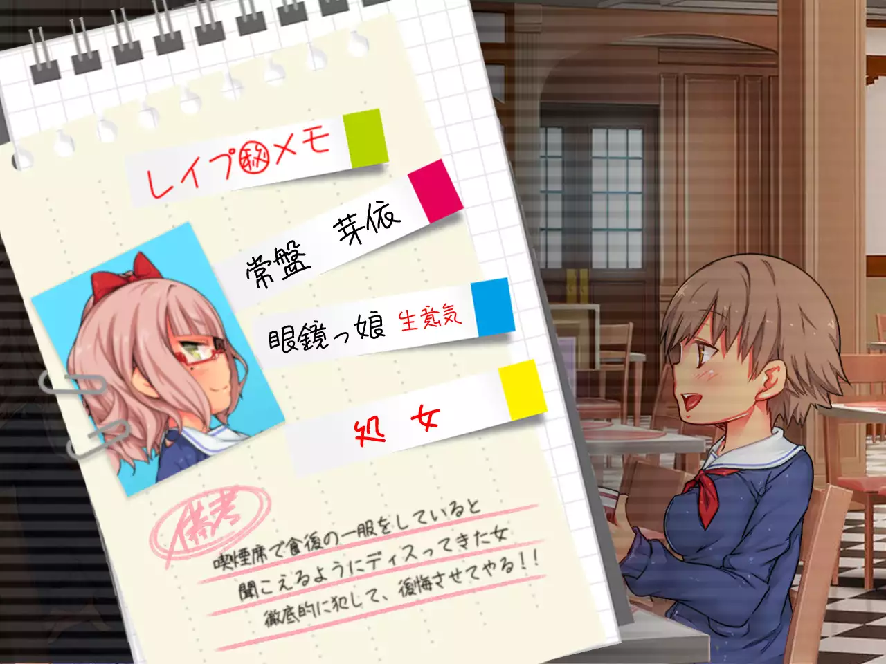 San Kan Bi ~Onnanoko ni Jaken ni Sare Tsudzuketa Chuunen Otoko ga Hirakinaotte Onnanoko-tachi o Migatte Rape~