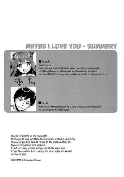 Maybe I Love You 3