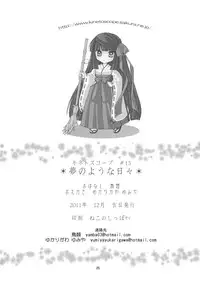 (C81) [Kinetoscope (Chourui, Yukarigawa Yumiya)] Yume no You na Hibi (Touhou Project) [English] [CGrascal]