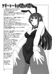 (C95) [Oretachi Misnon Ikka (Suhara Shiina)] Sasuga.. Buta Yarou ne! + Gyokusai Kakugo na Omake(Hon)? -CM95- (Seishun Buta Yarou wa Bunny Girl Senpai no Yume o Minai)