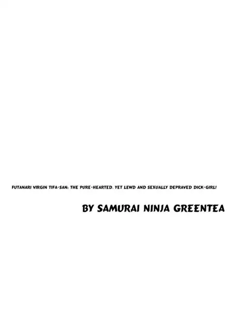 Futanari Doutei Tifa San -Junjou- Inran Mesuchinpo Kairaku Ochi + Paper