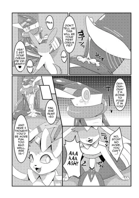 Yarichinphia no Aku Type Viking! | Sex-Crazed Sylveon's Dark-Type Sex Buffet!