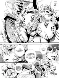 (C78) [Kamoro-SA-Z (Migiyori, Oobanburumai)] Douzo Ushiro kara Maou-sama (Ichiban Ushiro no Daimaou) [English] {doujin-moe.us}