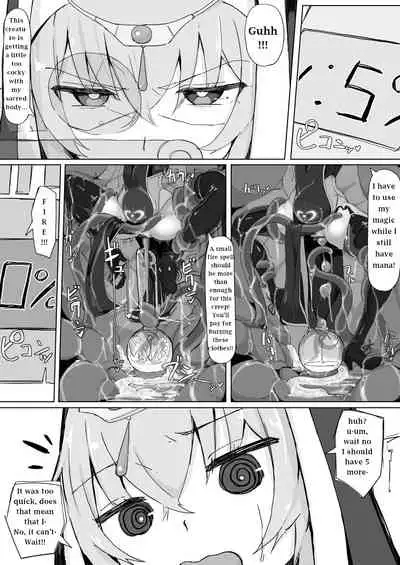 [Ichijikushirabe Shiki (Shirabe Shiki)] Teikyuu Zako Inma no Shokushu ga Fukai nanode Kankaku Shadan Mahou o Tenkai Shimashita wa!! | I deployed sensory deprivation magic against a tentacle incubus monster because it felt gross. [English]