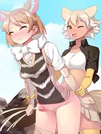 [Yoshii Tech Sha (Totokichi)] FutaKemo HARD -Hatsujou Futanari Chinpo de Shirudaku Nakadashi Koubi!- (Kemono Friends)