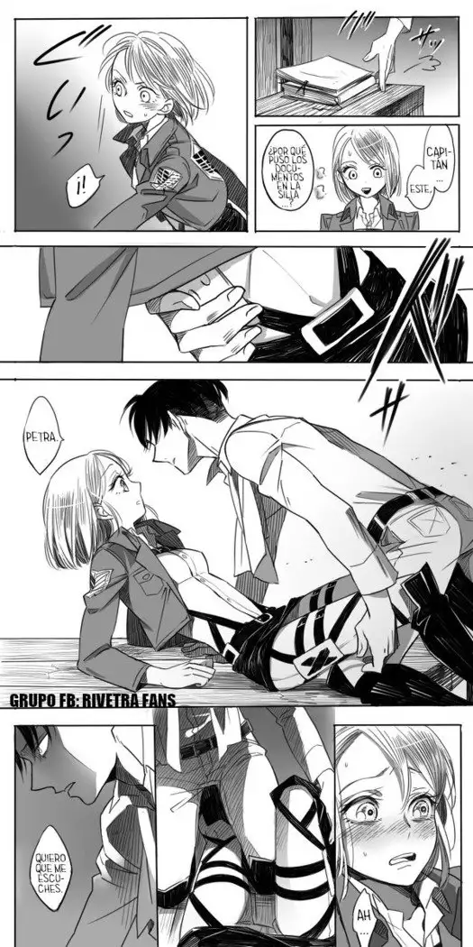 Rivetra Doujinshi Levi x Petra Español