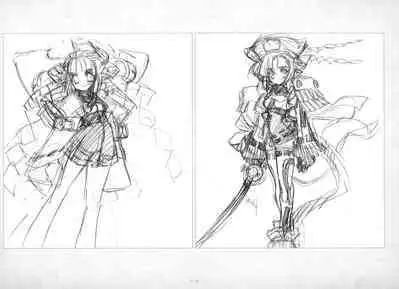 ALICESOFT ORION SCRIBBLES with CROQUIS ULTIMATE EDITION VOL.4 織音計画特別版 ラフ画集