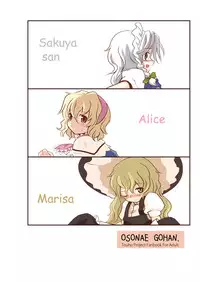 [Vitamin Gohan (Hasegawa Keita)] Osonae Gohan (Touhou Project) [Digital]