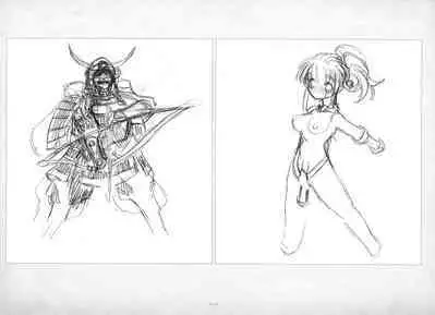 ALICESOFT ORION SCRIBBLES with CROQUIS ULTIMATE EDITION VOL.2 織音計画特別版 ラフ画集