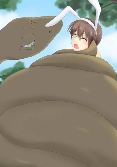 蛇とお姉ちゃん。