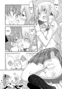 (C85) [Energia (Pikachi)] Sayaka-chan to Kyouko-chan ga Tada H suru Hon. | A Book Where Sayaka-chan and Kyouko-chan Just Have Sex. (Puella Magi Madoka Magica) [English] {fragmentedhollow}