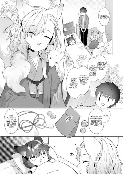 Yowai 200 Chai Okitsune-chan to Oshidori Fuufu Seikatsu. Dai 2 Wa | 200 Year Old Fox Girl and Her Happily Married Life. Part 2