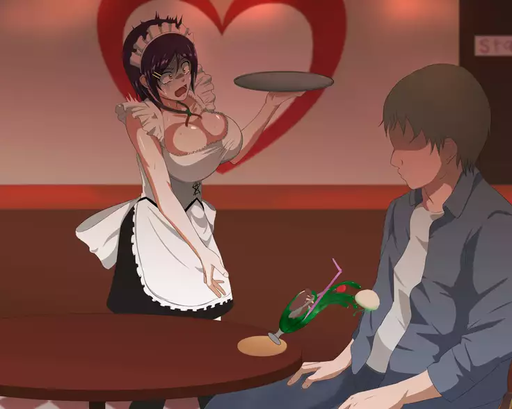 Yokubou ni Somaru Shinjin Kyonyuu Meido