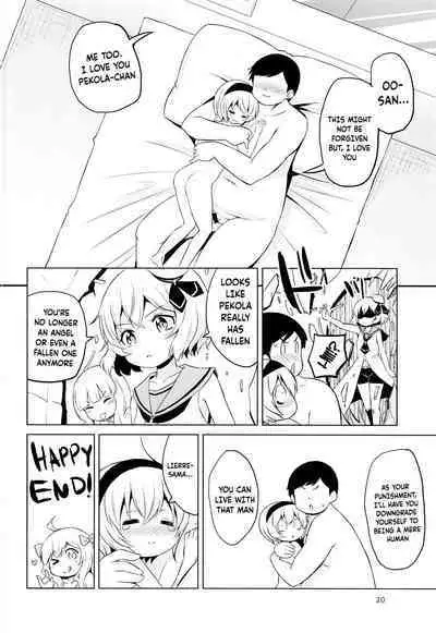 (C100) [Ororiya Enpitsudo (Murian)] Pekora-sama wa Datenshi. | Pekora-sama Is a Fallen Angel (Jashin-chan Dropkick) [English] {Doujins.com}