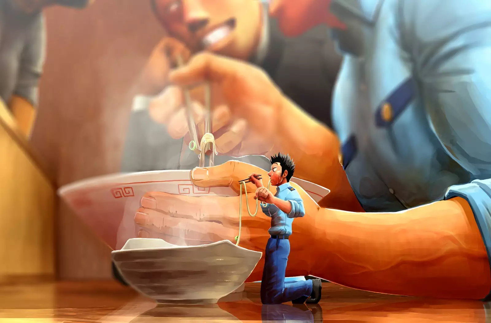 Giant Policeman - Free version