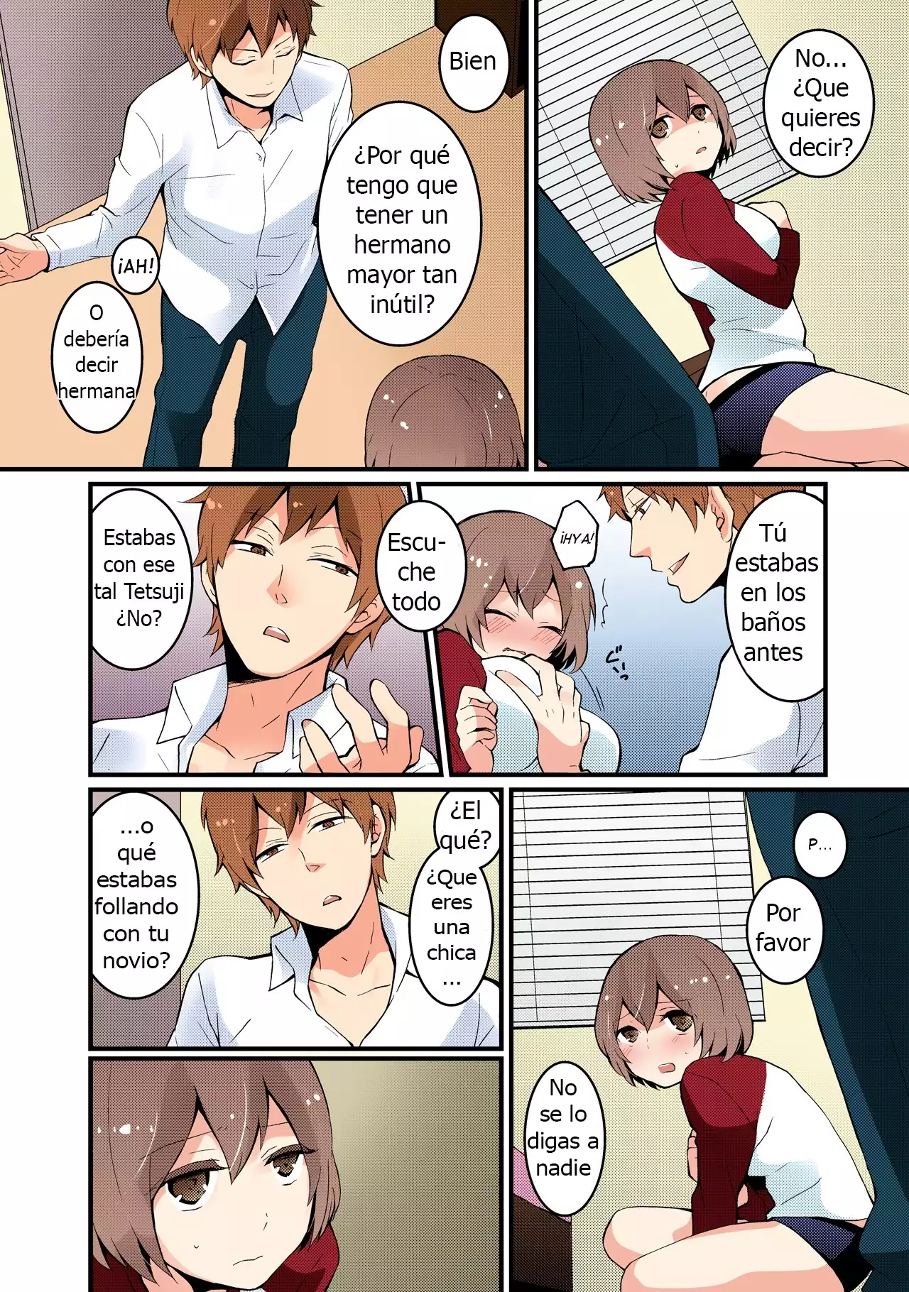Totsuon! -Totsuzen Onnanonko Ni Natta No De, Ore No Oppai Monde Mimasen Ka - Ch 1-6 Español