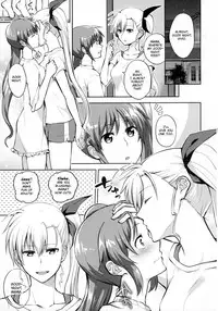 (Lyrical Magical 20) [allo (Nagashiro Rouge)] Mama to Musume no Otona Step (Magical Girl Lyrical Nanoha) [English]