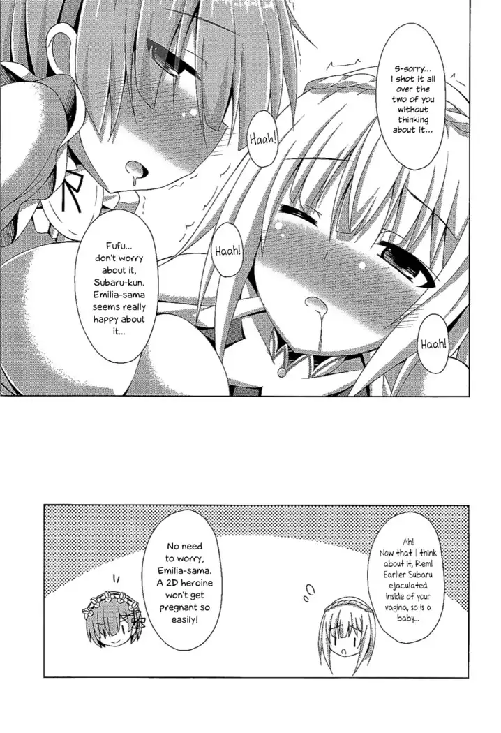 Teach me, Rem-sensei! An introduction to sex with Emilia-tan | Oshiete Rem Sensei