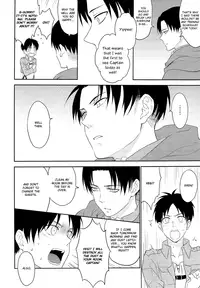 (CCOsaka97) [A.M.Sweet (Hinako)] Levi Heichou, Ohayou Gozaimasu!! (Shingeki no Kyojin) [English] [Baka Dumb Aho Scans]