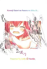 (C92) [Little Hamlet (Kiira)] Komeiji Satori no Aozora no Shita de.... (Touhou Project)