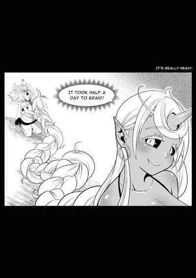 Futanari Oni no Sumu Jima | The Island of Dick Slingin' Demon Girls