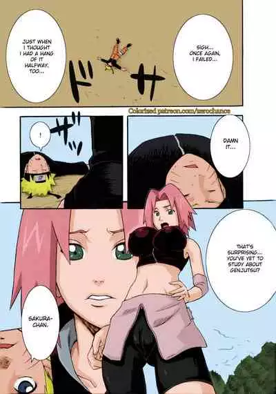 (C75) [Karakishi Youhei-dan Shinga (Sahara Wataru)] Saboten (Naruto) [English] {doujin-moe.us} [Colorized] [Miss One Life]