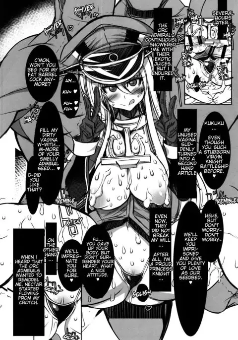 Himekishi Senkan Bismarck Toraware no Himesenkan | The Captured Princess Knight Battleship Bismarck