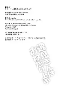 [Contamination (eigetu)] Itsumi-san wa Onedari Jouzu (Girls und Panzer) [English] {doujins.com} [Digital]