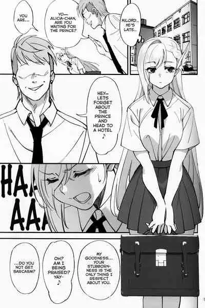 (C97) [Dokudami (Okita Ababa)] Onna Kishi na Osananajimi ga Yarichin ni NTRreta Hanashi [English] =NSS=