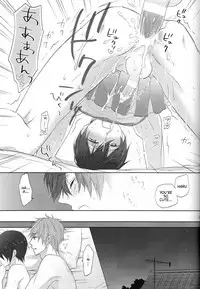 (Renai Endorphin 2) [Sneeeze (Kubu)] Cheer Haru-chan no Yuutsu | The Melancholy of Cheerleader Haru-chan (Free!) [English] {Anneioux}