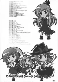 (C81) [San Bit Yuugeki-tai (Various)] Oppai Yarou B-team THE THREE PROJECT (Touhou Project)