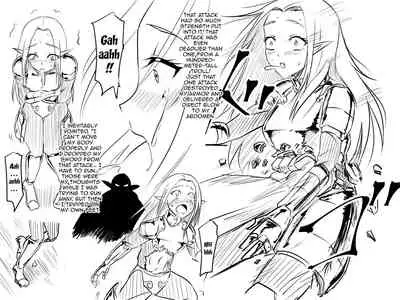[Mikezoutei] Haiboku Elf no Onna Kishi Orc Ryoujoku, Soshite... | A Female Elf Knight Gets Assaulted By An Orc, And Then... [English] {Doujins.com}