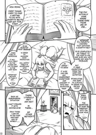 Sodatsu Teisoutai o Haita Ohime-sama no Haisetsu Jijou/The Excretion Situation of the Princess wearing a Growing Chasity Belt