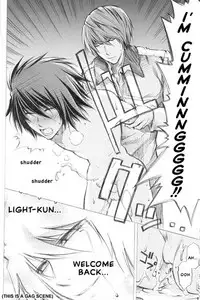 (ZENKOKU4) [OMEGA 2-D (Hibino Tomoki, Shima Seiryuu)] Ai (L) wa Subete o Nomikomu. | Love takes in all Things (Death Note) [English]