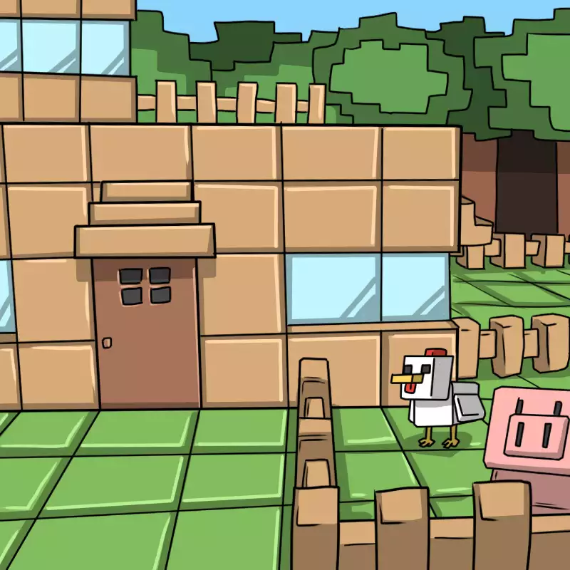 Minecraft <Koukou Daibouken> 3