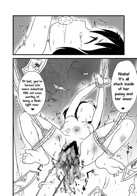 Perverted Tengu's Outdoor Scat Play: The Release of 3 Days' Worth of Shit