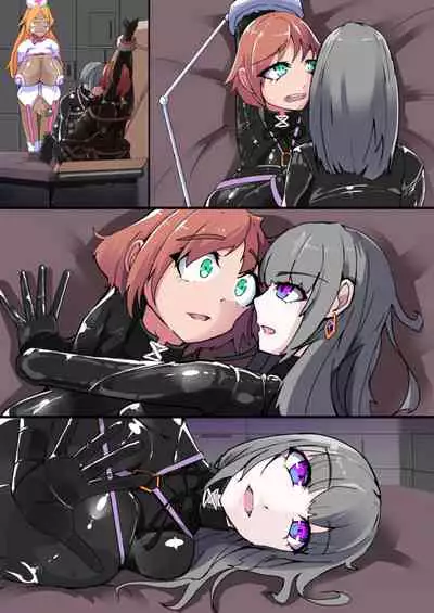 [hentaiworks (Aruma)] Warui Futanari Kanbu ni Makete Kaizou Souchi ni Tsunagarechatta Hero-san no Hanashi. Goutetsu no Daga 2