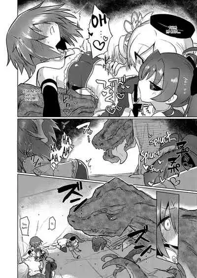 [Shadan Katsudou (Kyuusuikei)] Fellatiosaurus VS Mahou Shoujo Kouhen (Puella Magi Madoka Magica) [English] [Shady Dealer] [Digital]