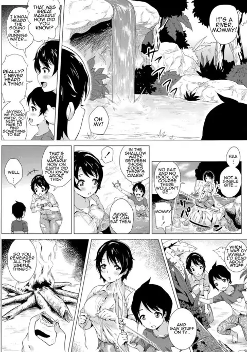 Mama to Boku to Mujintou | Mommy and Me and a Deserted Island