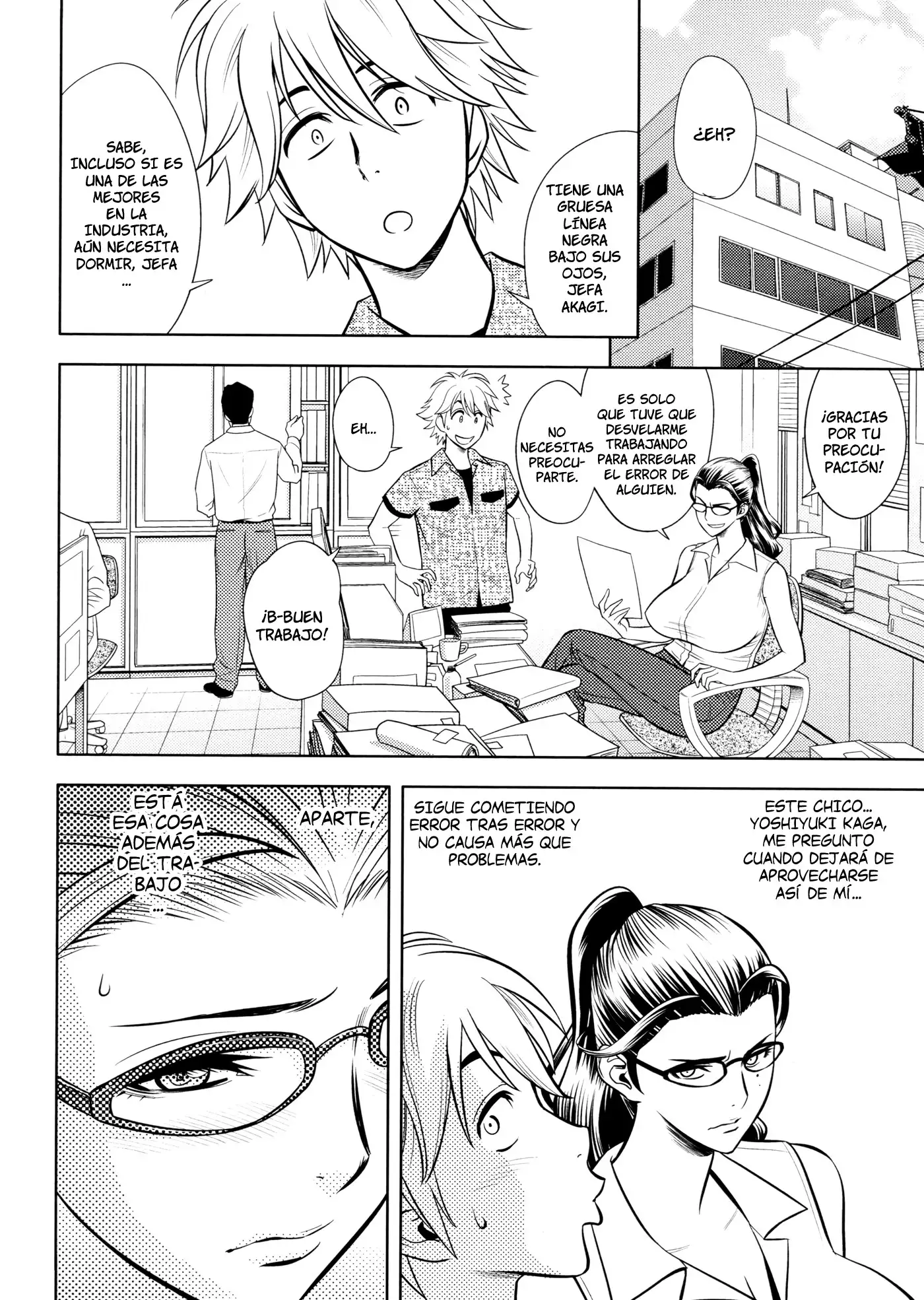 Bijin Henshuu-chou no Himitsu | El Secreto de la Hermosa Editora en Jefe Cap. 1-7