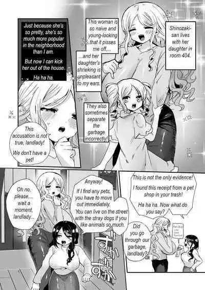 [Echiechi Kenzen Yuden (Girigiri Kenkou)] Shouwaru Ooya Pet-ka Choukyou | I train our nasty landlady to become my daughter's pet [English]]