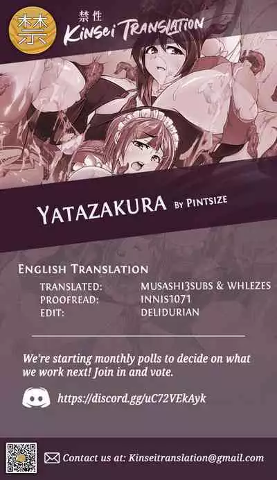 [Pintsize (Tetsubirei)] Yatazakura ~ Sennyuu Dorei Auction! ~ [Kinsei Translations] [English] [Digital]