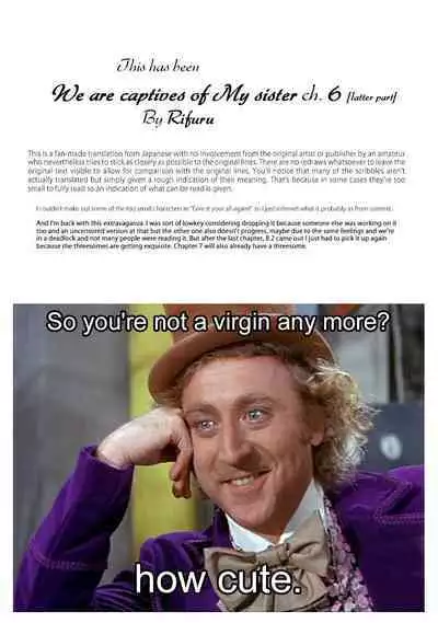 [Rifuru] Boku-tachi wa Onee-chan no Toriko - We are captives of My sister Ch. 6 Kouhen [English] [Digital]